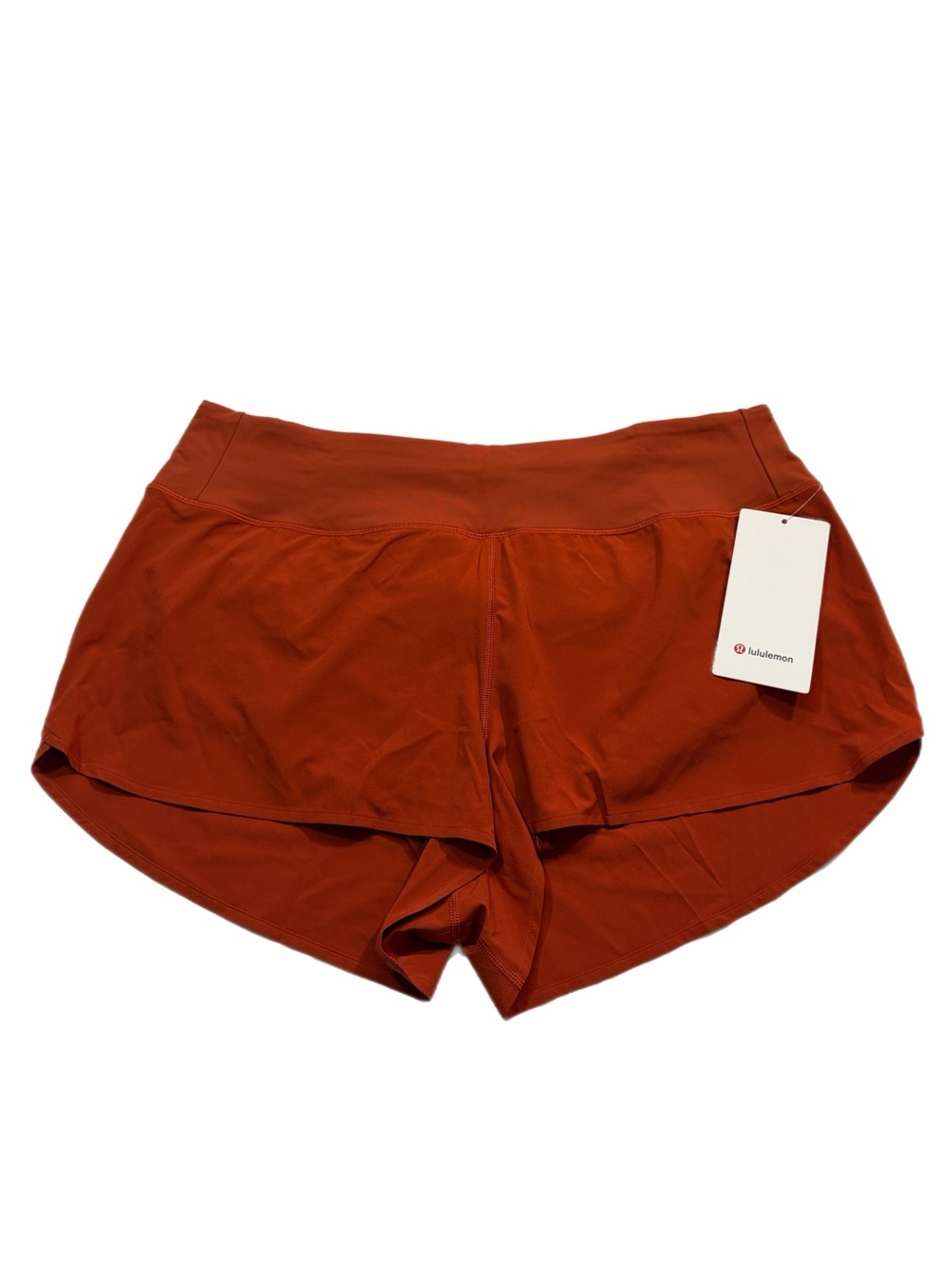 NWT Lululemon Speed Up High-Rise Short *2.5" *Updated Mesh Vent (Autumn Rust) XL - Picture 1 of 8